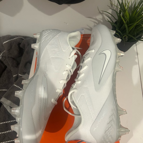 Nike Alpha Huarache 8 Pro Lacrosse Football Cleats White CW4439-110 Men Size 8.5 - Picture 6 of 8